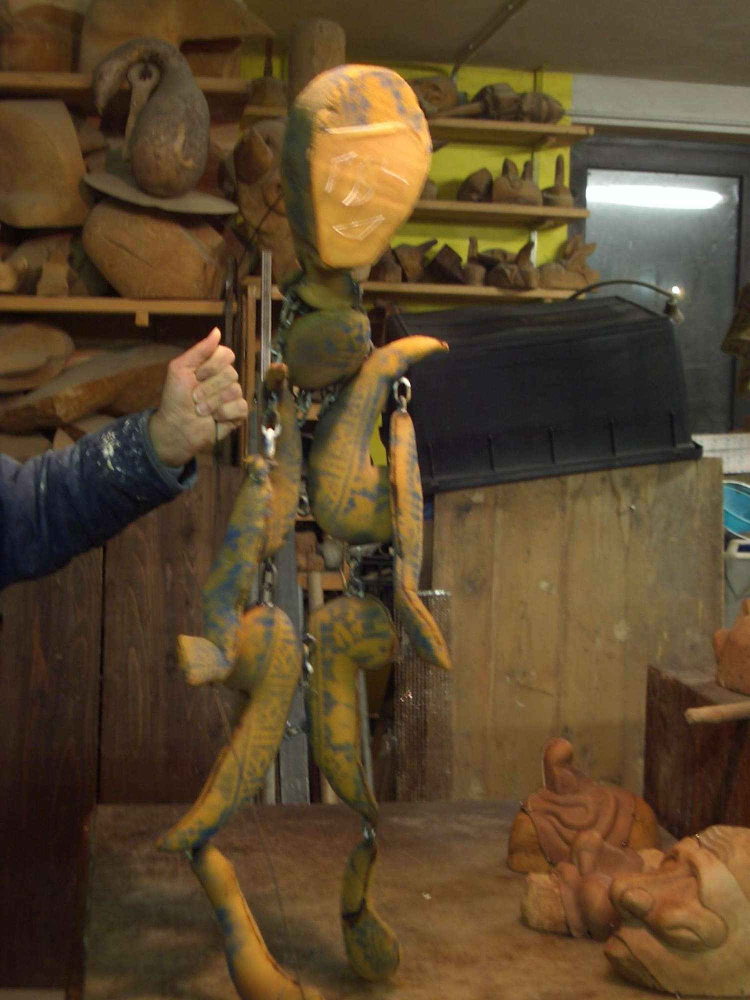 Personaggio 1 dopo il restauro